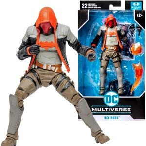 McFarlane DC Multiverse -Batman- Red Hood 7" Action Figure- Collectible